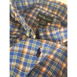 Ralph Lauren‎ Boys 16/18 XL Short Sleeves Button Up Shirt
